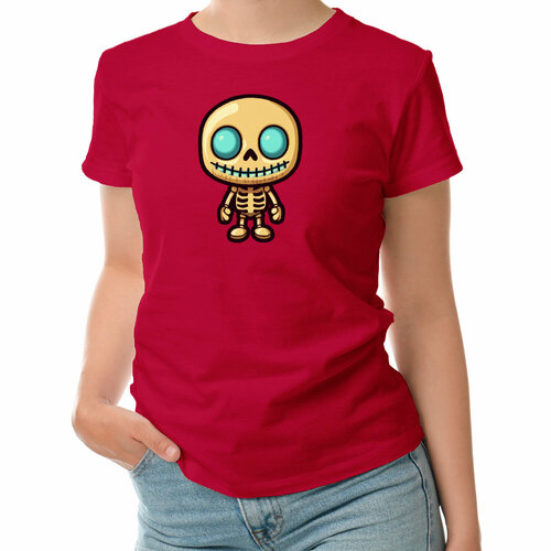 фото Футболка roly, размер l, красный