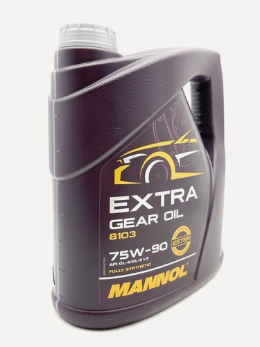Изображение товара Mannol Extra Gear Oil (Getriebeoel) 75w-90 GL-4/GL-5 LS (4л) 1353