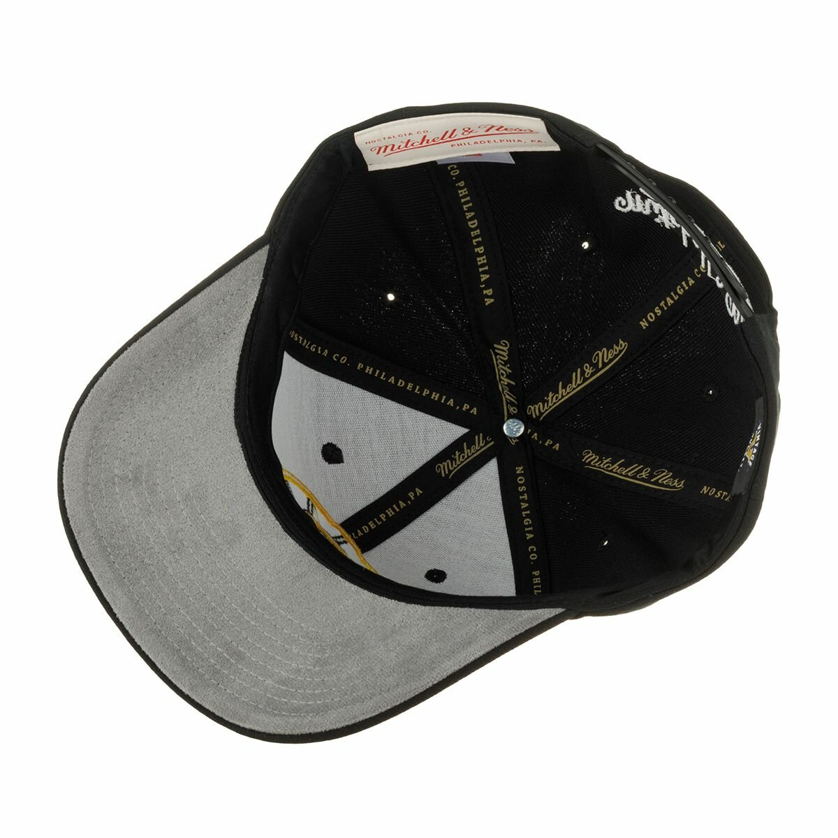 Бейсболка Mitchell & Ness Базовая коллекция для мужчин и женщин, размер 0, черный — фото 1