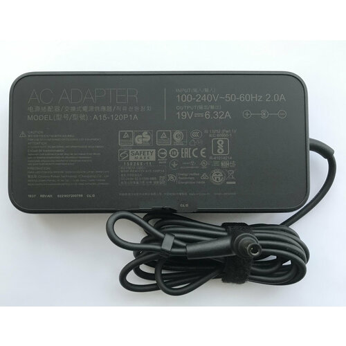 Адаптер блок питания для ноутбука Asus TUF Gaming FX705G FX505DY FX505G A15-120P1A 19V-6,32A 120W (6,0*3,7mm)