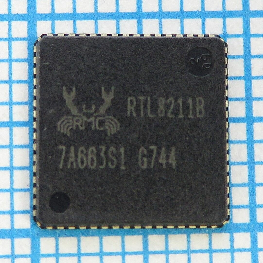 RTL8211B - Интерфейс физического уровня(PHY) Ethernet 10/100/1000Mbit