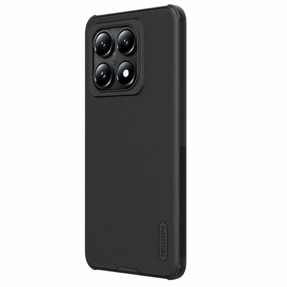 Накладка Nillkin Frosted Shield Pro пластиковая для Xiaomi Mi 14T Black (черная) — фото 1