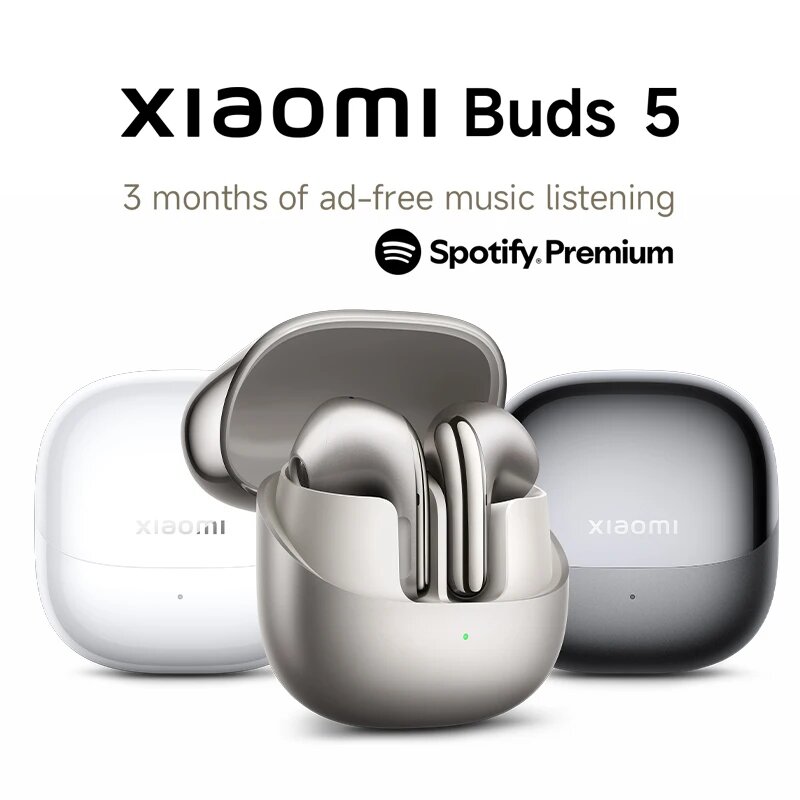 Xiaomi Buds 5 наушники, Ceramic White — фото 1