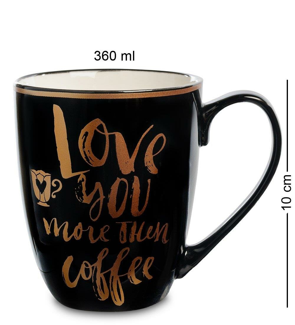 Кружка Признание 360мл в подарочной коробке A2104631 Love Drinks Фарфор