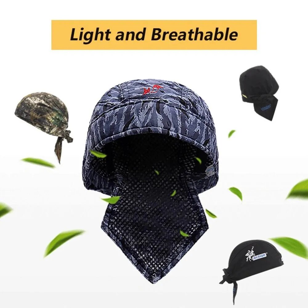 Изображение Сварочная противоожоговая шляпа из хлопка, Camo