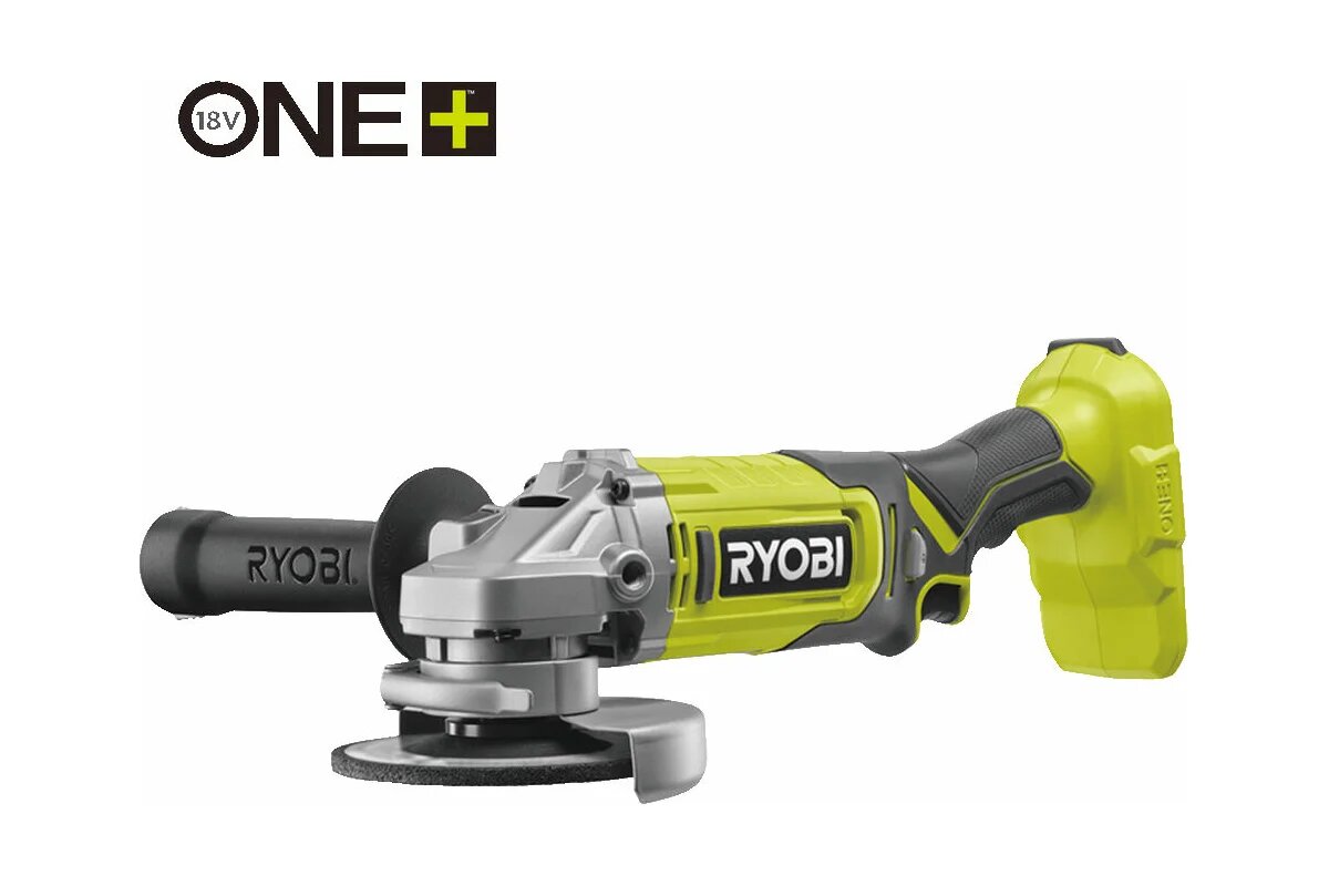 Угловая шлифмашина RYOBI ONE+ RAG18125-0 аккумуляторная 18В