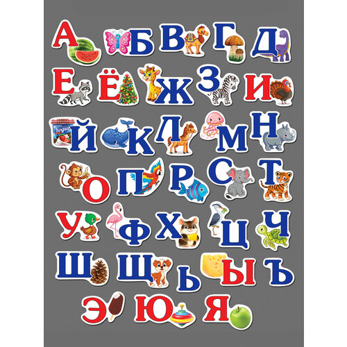 Набор детские развивающие магниты 