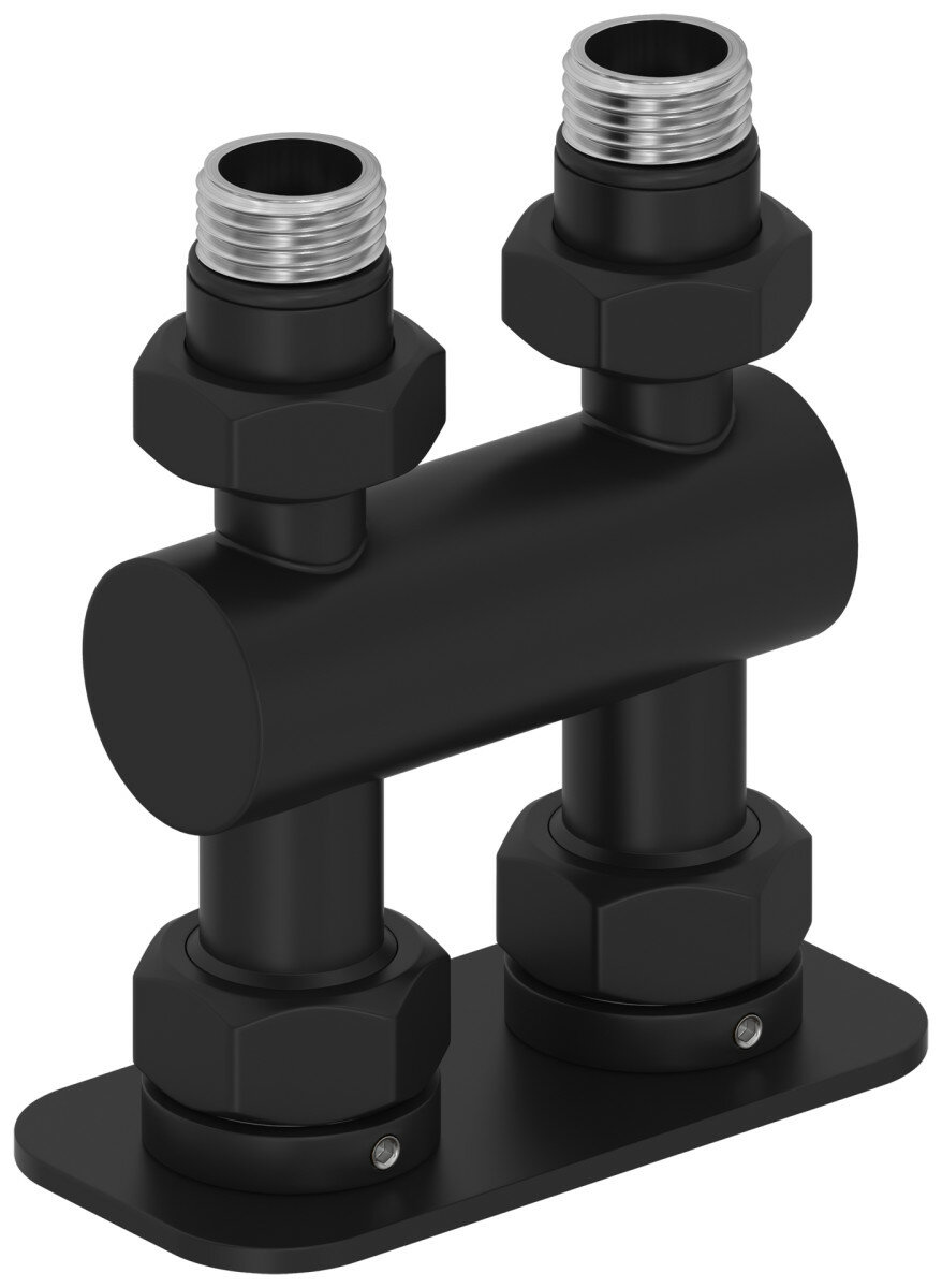 Сунержа Модуль Сунержа 31-1537-1234, 2х1/2" прямой EU50, матовый черный