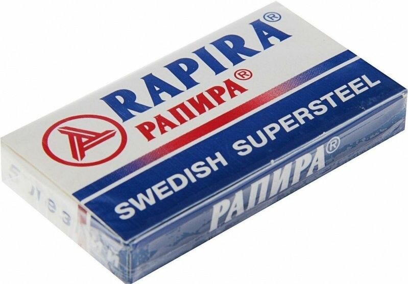 Лезвия Rapira "Суперсталь", классические, 5 шт