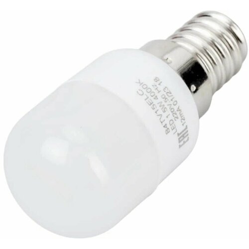 Ecola T25 1.5W (2W) E14 4000K 4K 55x22 270° (для холодил, шв. машин) B4TV15ELC