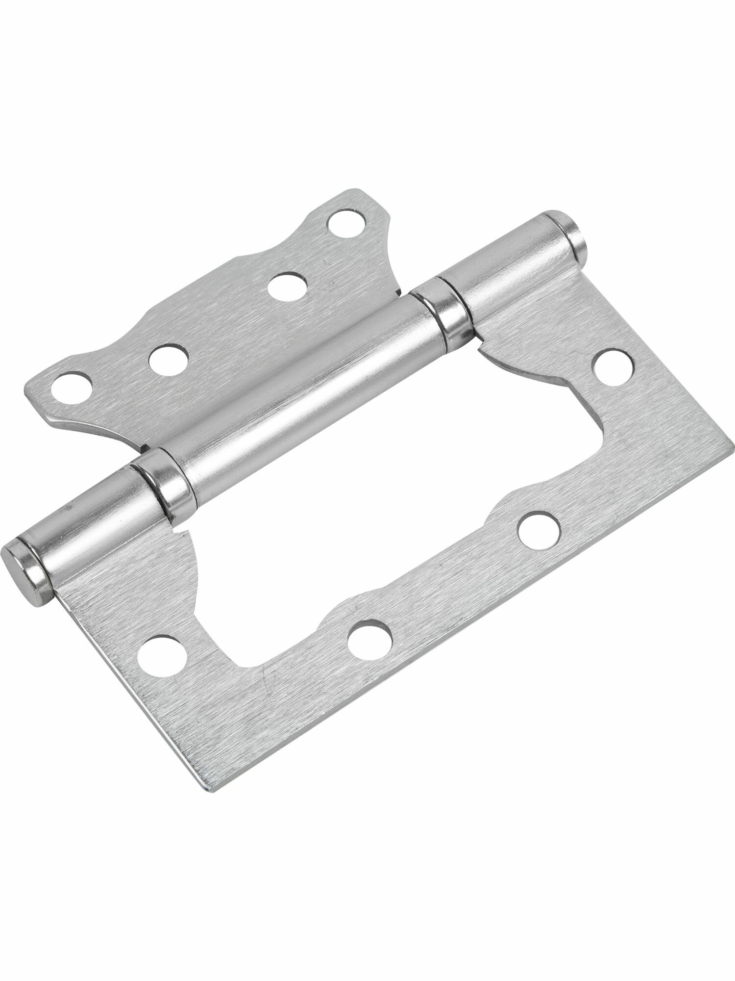 Петля без врезки N100500/2BB-WP/BL 100x75x2.5 мм сталь цвет белый жемчуг