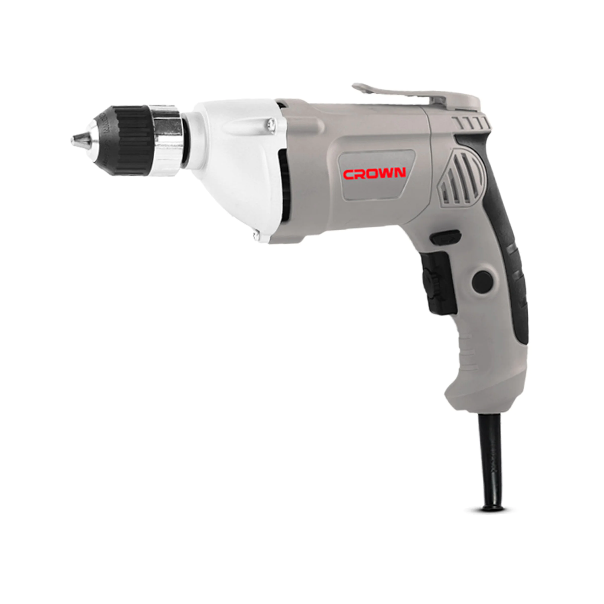 Дрель CROWN CT10076, Мощность 600 Вт, до 3000 об/мин, быстрозажимной (0,8–10 мм) — фото 1