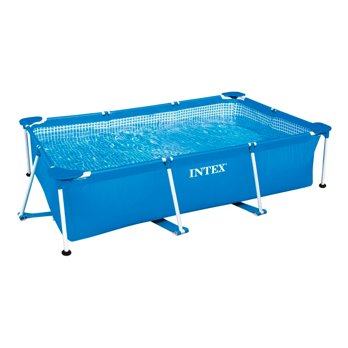 Бассейн каркасный Intex RECTANGULAR FRAME POOL INTEX 28270 (220х150х60 см) синий