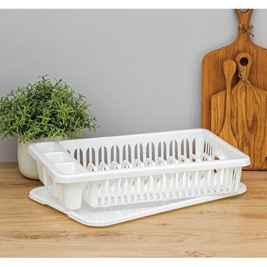 Изображение Сушилка для посуды Idea М 1174 Белый