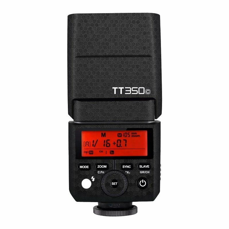 Флеш-лампа Godox TT350 с черным пчелиным узором