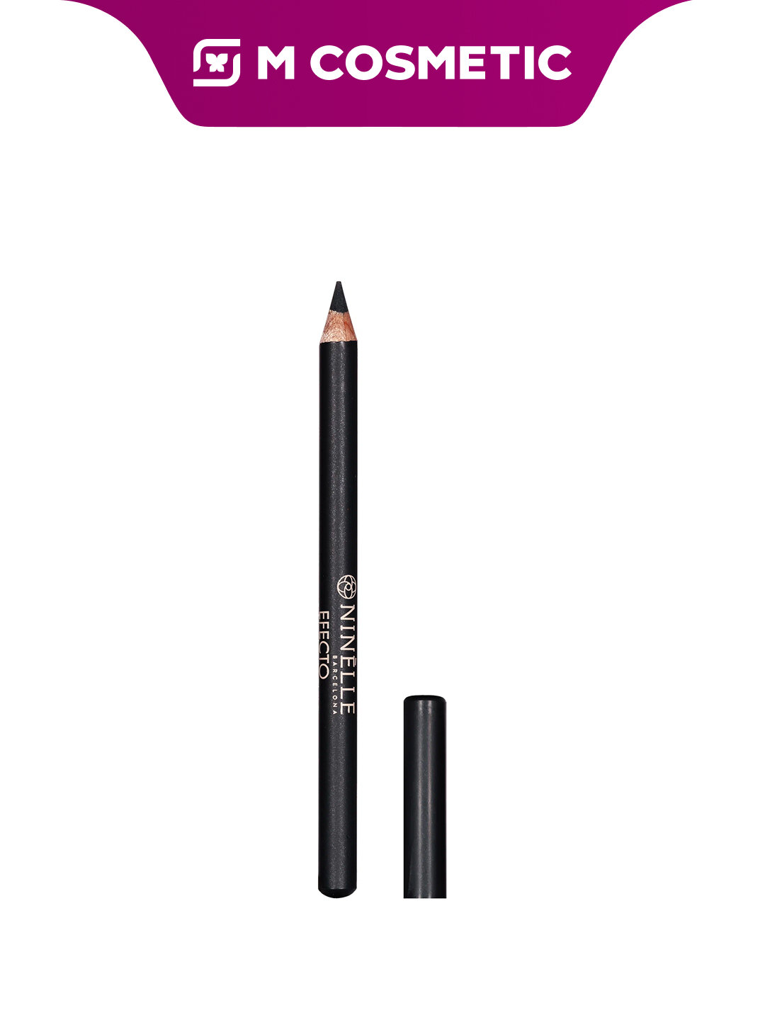 Карандаш-каял Ninelle Efecto 215, графитовый, для век, стойкий, кремовая текстура