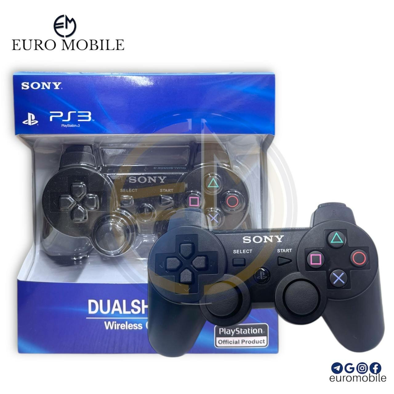 Беспроводной геймпад для Sony PlayStation 4 / PS3, DualShock-стиль, Bluetooth, разные цвета