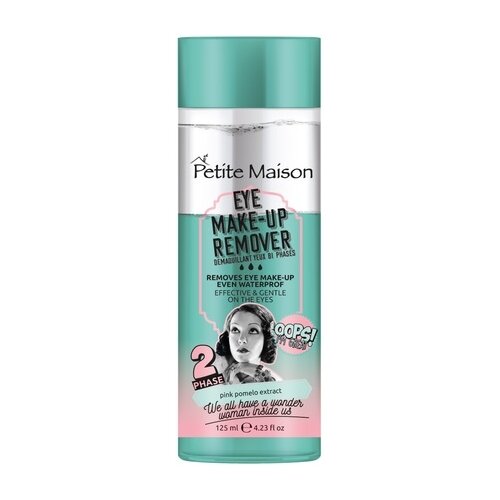 Petite Maison двухфазное средство для снятия макияжа с глаз Eye Make Up Remover, 125 мл, 125 г