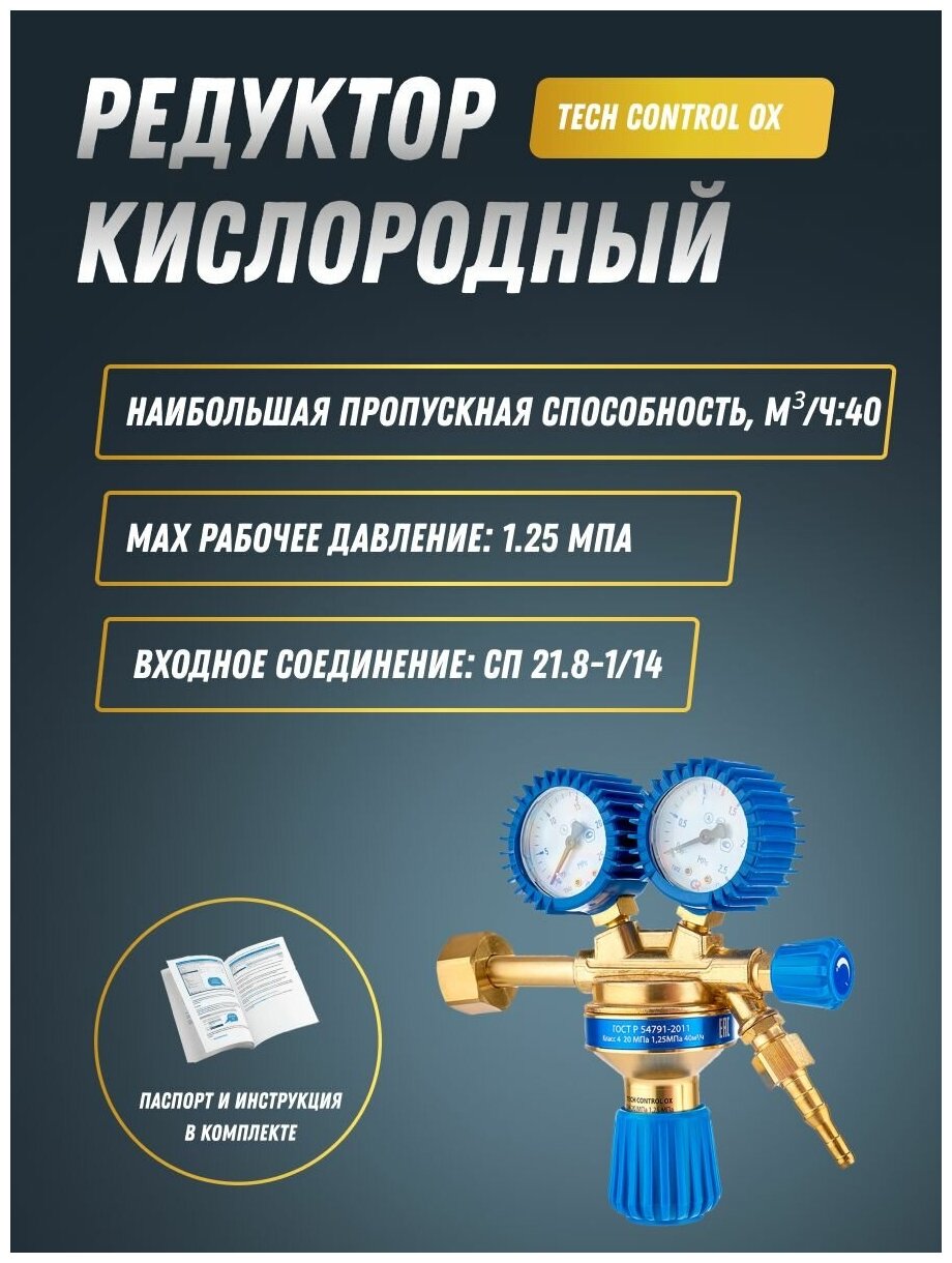 Редуктор Сварог Tech Control OX