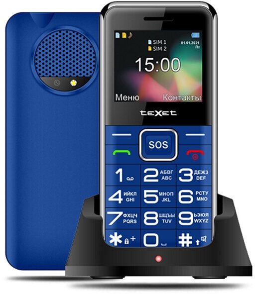 Сотовый телефон teXet TM-B319 Blue