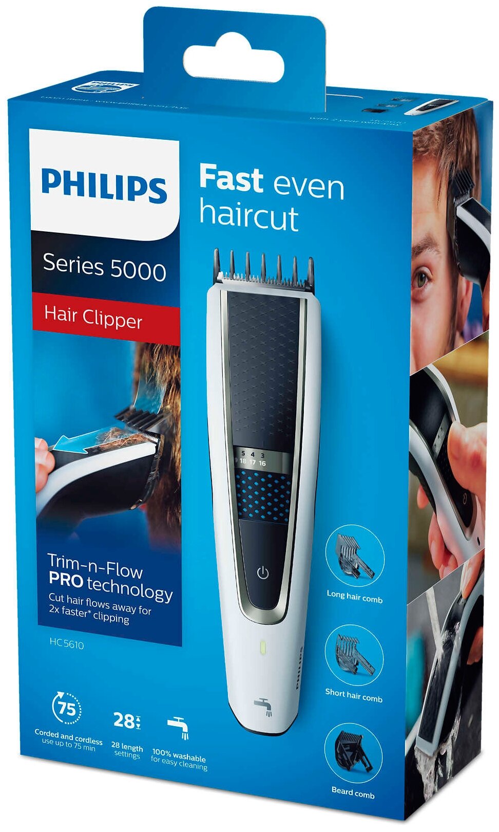 Philips Машинка для стрижки волос Philips HC5610/15 - фотография № 6