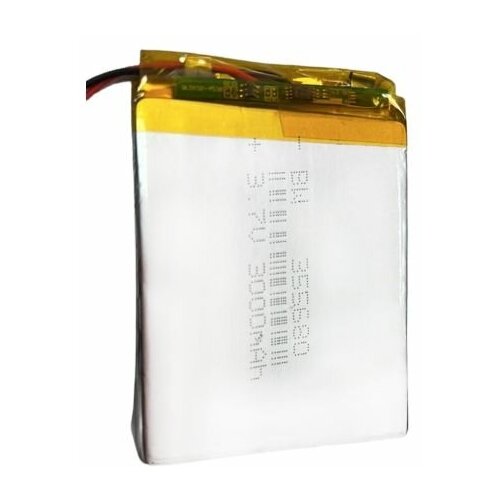 Аккумулятор литий-полимерный плоский Li-Pol 355680 37V 3000 mAh 41200₽