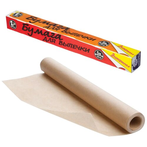 Бумага для выпечки Интропластика, 38см х 5м, 1шт. (603250)