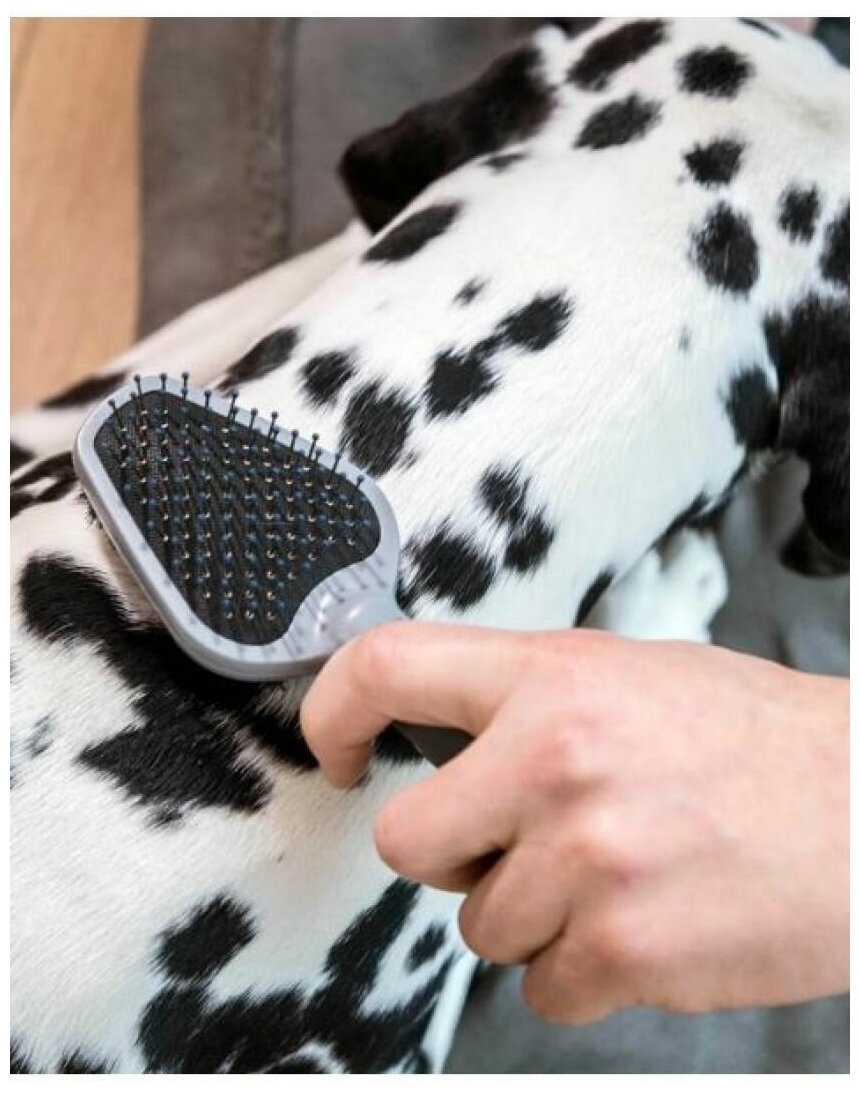 FURminator Dual Brush щетка двухсторонняя, зубцы 12 мм - фотография № 4