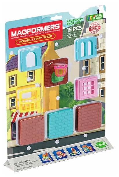Магнитный конструктор Magformers House Lamp Pack