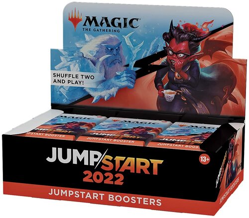 Дополнение для настольной игры MTG: Дисплей бустеров издания Jumpstart 2022 на английском языке