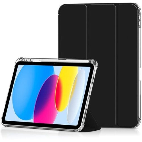 Чехол-книжка Comma Joy Series with Penсil slot для iPad 10 10.9 (2022), черный