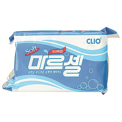 Мыло хозяйственное кусковое Clio Marcel Soft Soap, 230 г