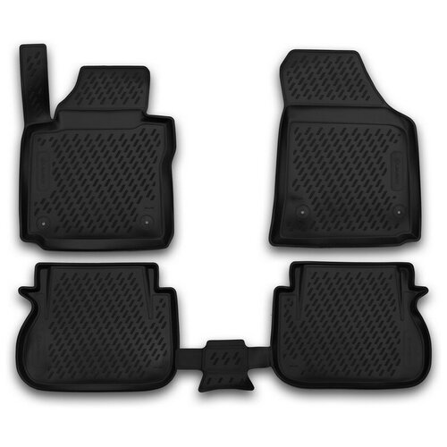 фото Element коврики в салон volkswagen caddy, 2015->, 4 шт. (полиуретан)