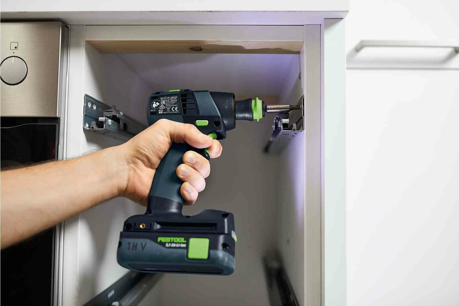 Аккумуляторная дрель-шуруповерт Festool TXS 18-Basic 576894 - фотография № 4