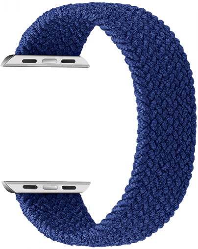 Ремешок Deppa Band Mono для Apple Watch 42/44/45/49mm, нейлоновый, синий (арт.48112)