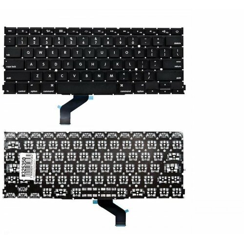 Keyboard Клавиатура для Apple MacBook Pro 13 Retina A1425 Late 2012 Early 2013 прямой Enter US 7206₽