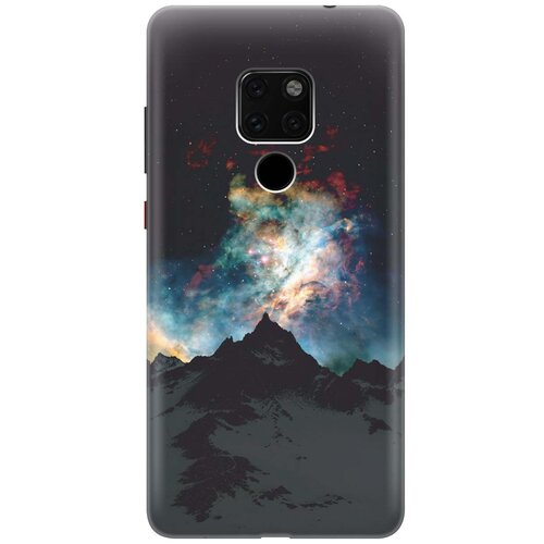 фото Gosso ультратонкий силиконовый чехол-накладка для huawei mate 20 с принтом "горы и звезды"