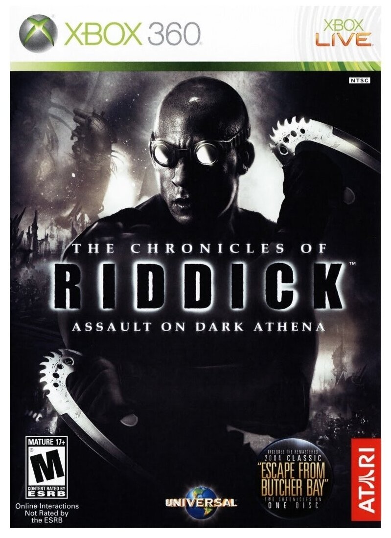 The Chronicles of Riddick: Assault on Dark Athena (Хроники Риддика) (Xbox 360) английский язык