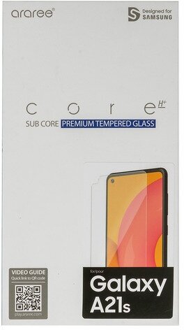 Защитное стекло для экрана SAMSUNG araree by KDLAB для Samsung Galaxy A21s, прозрачная, 1 шт [gp-tta217kdatr] - фото №9