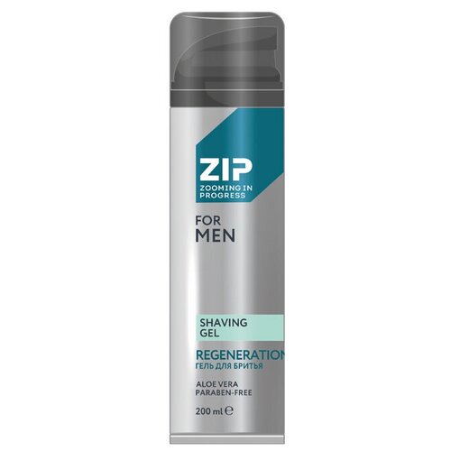 Гель для бритья Zip Zooming in Progress Regeneration Shaving Gel 200 мл