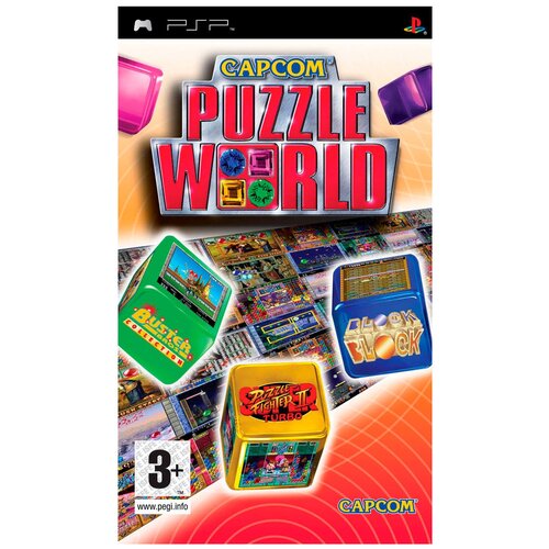 игра world poker tour для playstation portable Игра Capcom Puzzle World для PlayStation Portable