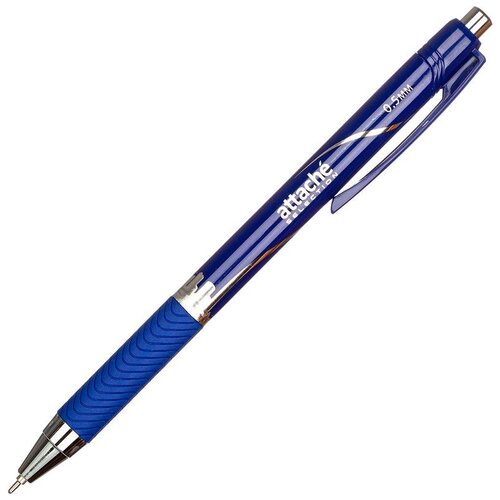 Attache Ручка шариковая Megaoffice, для левшей, 0.5 мм, 803424, 1 шт. attache ручка шариковая megaoffice для левшей 0 5 мм 803424 cиний цвет чернил 1 шт