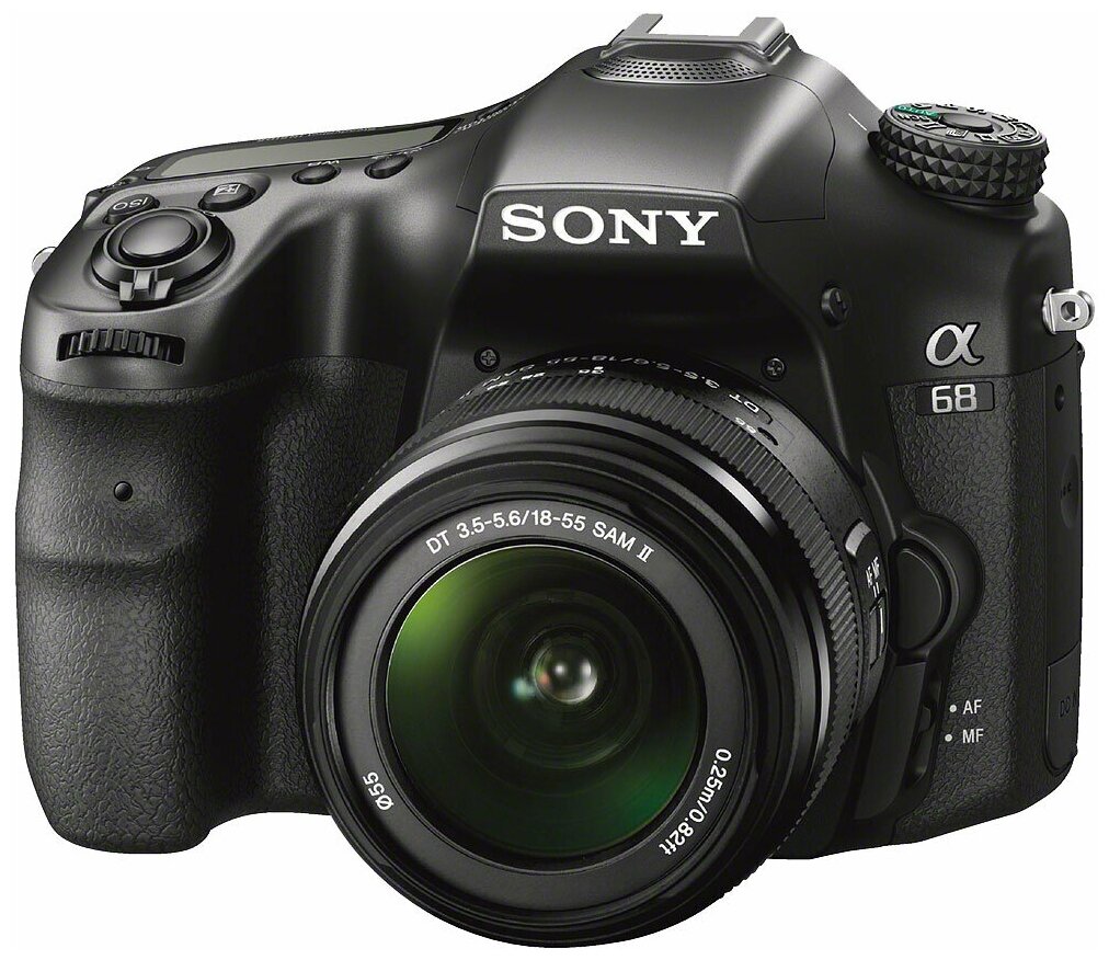 Фотоаппарат Sony Alpha ILCA-68 Kit 18-55 мм f/3.5-5.6, черный