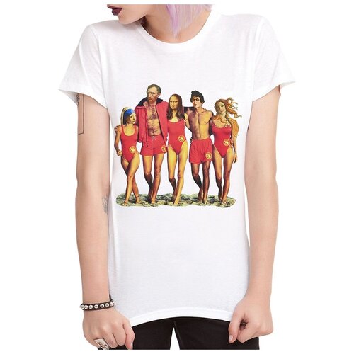 фото Футболка dream shirts художники малибу женская 2xl белая