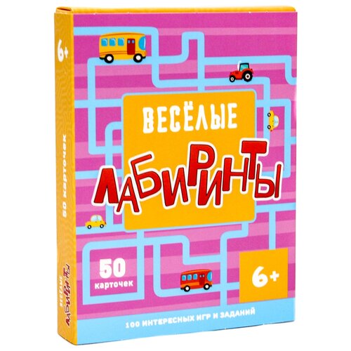 Настольная игра Проф-Пресс Веселые лабиринты