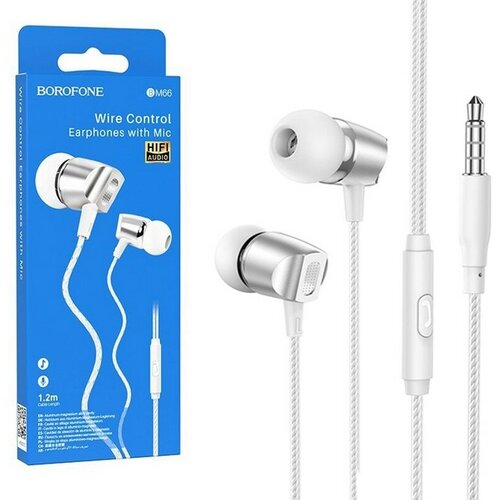 Наушники с микрофоном проводные BOROFONE BM66 71300₽