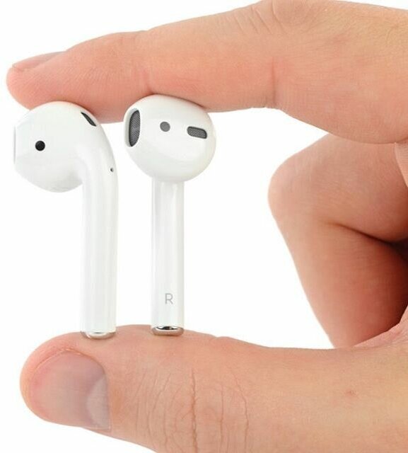 Беспроводные наушники Apple AirPods 2 с зарядным футляром MV7N2