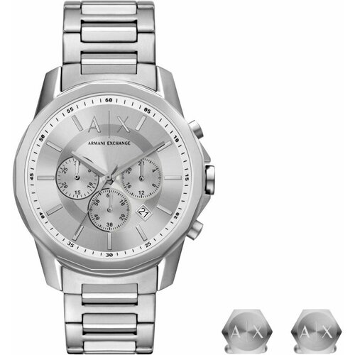 Наручные часы Armani Exchange Наручные часы Armani Exchange Outer Banks AX7141, серебряный