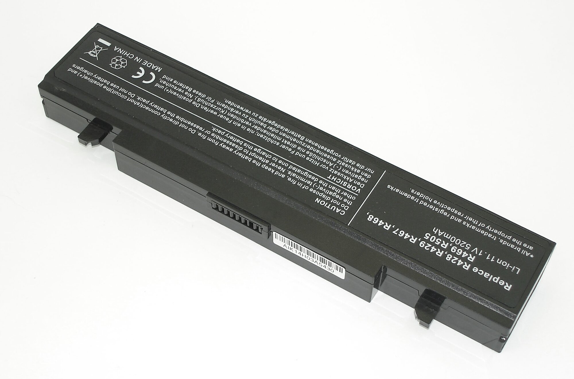 Аккумуляторная батарея для ноутбука Samsung R420 R510 R580 (AA-PB9NC5B) 5200mAh OEM черная