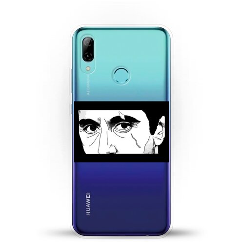 фото Силиконовый чехол тм на huawei p smart (2019) andy & paul